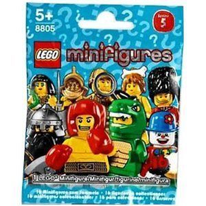 Minifigure by Lego Collection Series 5 Mystery Bag Pack 8805 Random 