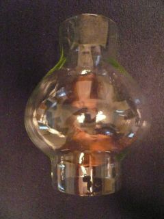   VINTAGE STYLE MINI GLASS OIL LAMP CHIMNEY LIGHT SHADE GLOBE 4 1/4