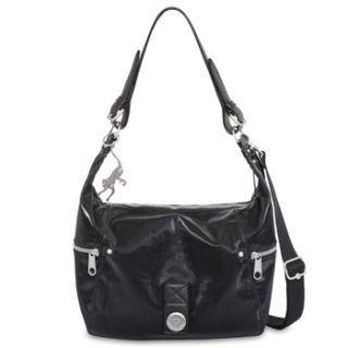 Kipling Black Leather Cross Body/Shoulder Strap Bag