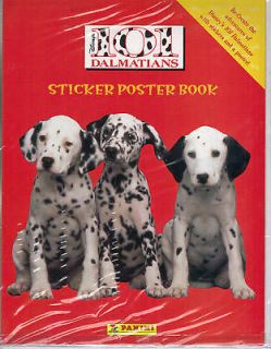 Disney 101 Dalmatians Sticker Poster Book Unopened ​Dogs Puppy