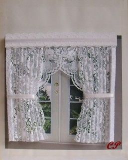 DOLLS HOUSE CURTAINS FRENCH DOOR NETS   OUTSIDE BAY WINDOW