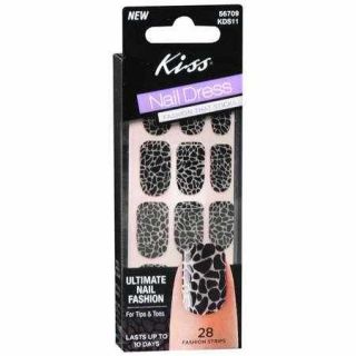 Kiss Nail Dress Fashion Strips for Nails & Toes  Fast N Free Shipping