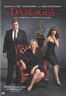 THE DAMAGES: THE COMPLETE FOURTH SEASON   NEW DVD BOXSET