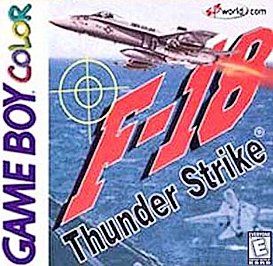 18 Thunder Strike Nintendo Game Boy Color, 2000