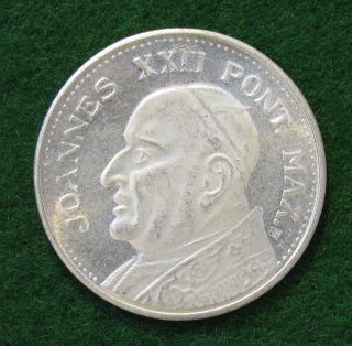 Vatican Silver Medal; Joannes XXII; Pont Max; 16.1 grams Silver