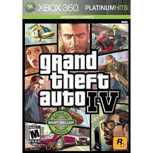 Grand Theft Auto GTA IV 4 (Xbox 360, 2008) NTSC