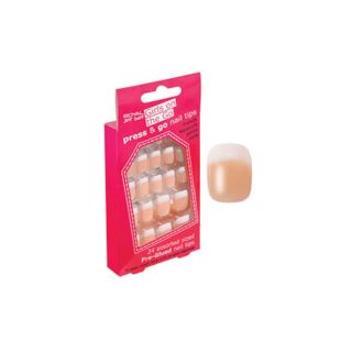 Royal Jet Set Girls on the Go Press & Go Nail Tips French Manicure 