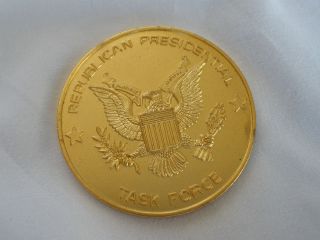 Ronald Reagan, Medal of Merit • Gold Task Force Coin