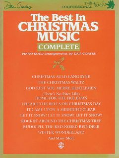 Look inside The Best in Christmas Music Complete   Sheet Music Plus