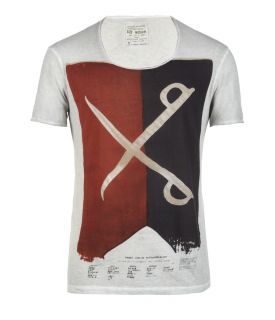 Cuts Raw Scoop T Shirt, Men, Graphic T Shirts, AllSaints Spitalfields