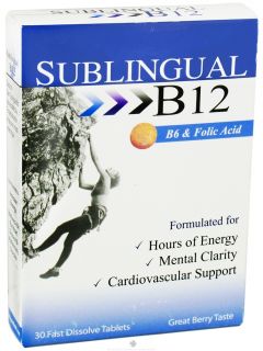 Buy Heaven Sent   Sublingual B12 Vitamin Supplement   30 Tablets at 