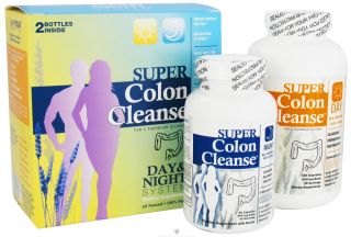 Colon Cleanses, Buy Health Plus   Super Colon Cleanse Day/Night Kit 
