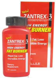 Zoller Labs   Zantrex 3 High Energy Fat Burner   56 Capsules Rapid Fat 