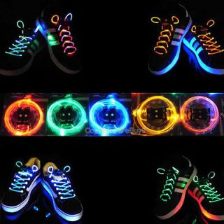   Up Shoelaces Shoestring Flash Glow Strap Lamps Stick Rave Party Neon