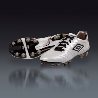 Umbro Speciali 3 Pro HG   Pearlized White/Black/Pewter Firm Ground 