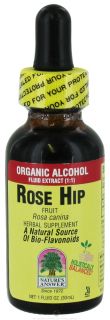 Natures Answer   Rose Hip Fruit Organic Alcohol   1 oz. A Natural 
