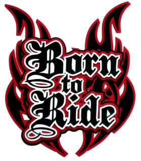 Paper Wizard   Die Cuts   Born to Ride Title
