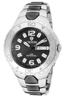Croton CN307370TGMP Watches,Mens Super C Tungsten and Ceramic 