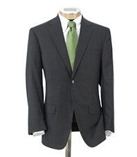 Traveler Tailored Fit 2 Button Suit with Plain Front Trousers