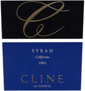 Cline Syrah 2004 