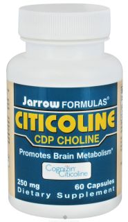 Buy Jarrow Formulas   Citicoline CDP Choline 250 mg.   60 Capsules at 