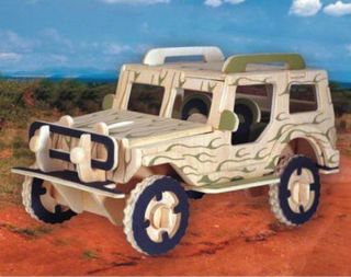 Puzzled Jeep 3D Puzzle [PZD1278]  Puzzles   A Main Hobbies