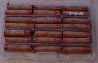 Roll of 1951 Canada 1 cents Stock Reduction Sale