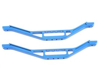 GH Racing Aluminum Lower Chassis Braces (Blue): Traxxas E Maxx/T Maxx 