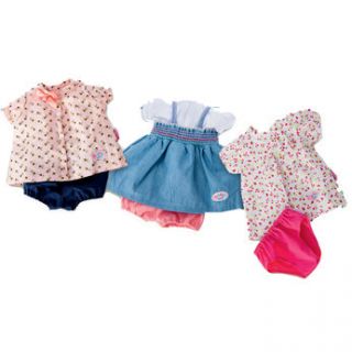 With these sweet summer dresses your BABY born doll will look like a 