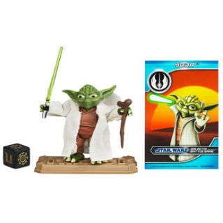 Star Wars Phantom Menace Yoda Clone Wars Figure   Toys R Us   Action 