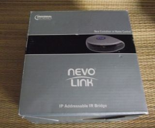   LINK, IP Addressable IR Bridge, Home Automation, Audio Video, Nevo S70