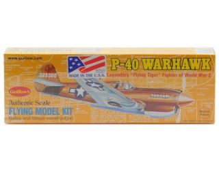 Guillows P 40 Warhawk Flying Model Kit [GUI501]  Novelty Items   A 