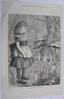 1875 Kate Greenaway Illustrated London News Christmas Issue Print 