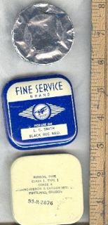 Old Typewriter Ribbon Fine Service Brand Airplane Graph