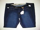 Ditch Plains Dark Wash Jeans with Belt Young Mens Size 36x34