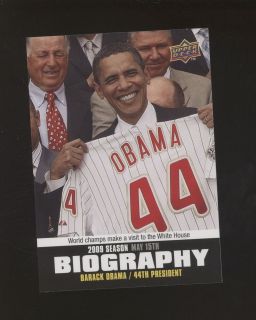 2010 Upper Deck Season Biography #SB118 Ichiro Suzuki/Barack Obama