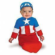   America Superhero Squad Infant Halloween Costume 0 6 Months NWT