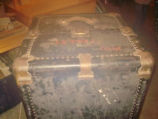 Hartman Antique Steamer Trunk Late 1800s   Early 1900s