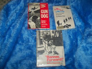   Fiction Dog Book Lot Guide Dogs Gun Dog Training Mastiff Irish Setter