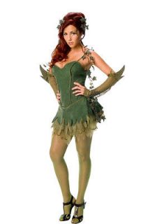 Poison Ivy Womens Costume Green Fairy Batman Character Exotic Medium