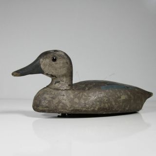 Vintage old wood wooden duck decoy fish lure
