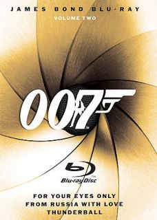 James Bond Blu Ray Collection   Vol. 2 Blu ray Disc, 2008, 3 Disc Set 