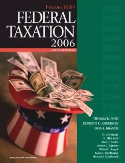 Prentice Halls Federal Taxation Comprehensive 2005, Hardcover 