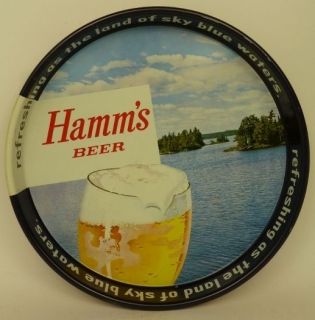 Scarcest 1950s Hamms Beer 13 Refreshing As Serving Tray 