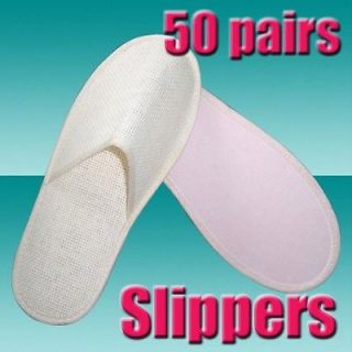 Rubber Thong Spa Sandal Slippers Pedicure, 2 prs  as101x2