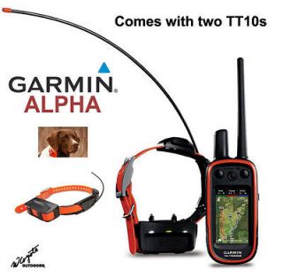 Garmin ALPHA 100 GPS Tracking and Training System   Two Dog System
