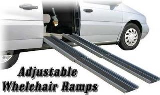 NEW 6 TELESCOPING WHEELCHAIR CHANNEL RAMPS TRACK RAMP (TWR 6)