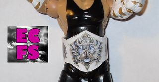 Custom Jeff Hardy Omega Championship Title Belt for WWE for Jakks TNA 