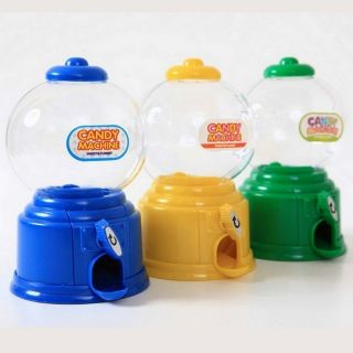 New Mini Gum Ball Candy Dispenser Colorful Bubble Gumball Machine Fun 