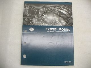 2002 Harley Davidson Motorcycle parts and accessories catalog Book